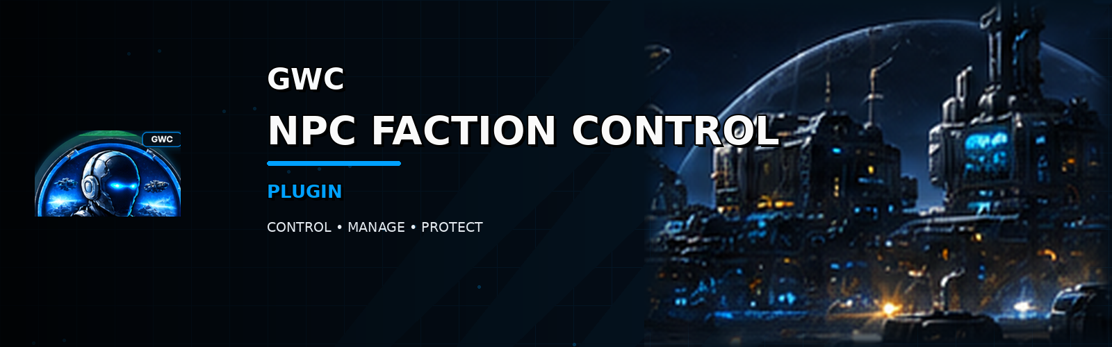 Banner GWC Space Engineers NPC Faction Control Plugin