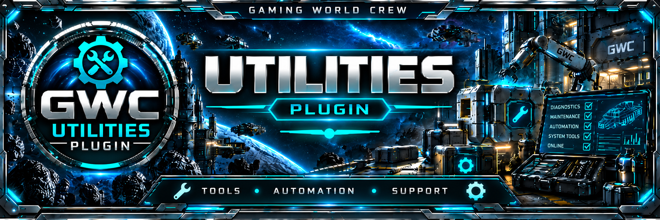 Banner GWC Space Engineers Utilities