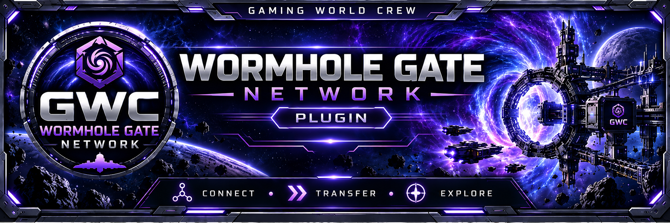 Banner GWC Wormhole Gate Network — TRANSPONDER RC1